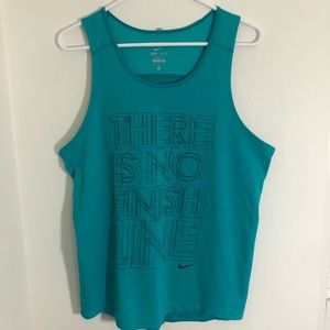 Mens Graphic Nike Dri-Fit Tank Top Size M
